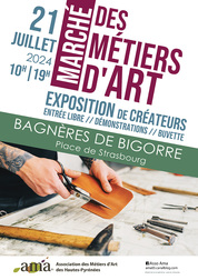 Marché des Métiers d'Art à Bagnères-de-Bigorre