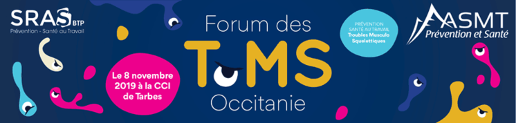 Forum des Troubles Musculo-Squelettiques le 8 Novembre 2019 