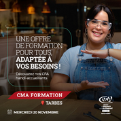 Handicap et parcours professionnel : CMA Formation s’engage pour l’égalité des chances